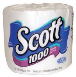 36 Wholesale Scott Professional Bath Tissue 1000 Sheet 1 Ply