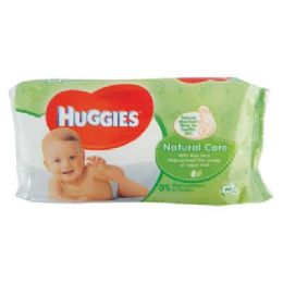 10 Wholesale Huggies Baby Wipes 56 Count Natural Care