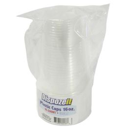 36 Pieces Dispozeit Plastic Cup 16 Oz 16 Ct Clear - Disposable Cups