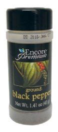 24 Wholesale Encore Ground Black Pepper 1.3