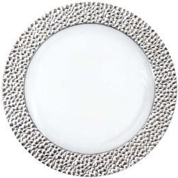 12 Wholesale Crown Dessert Plate Royal Collection 7 In 10 Pk Silver
