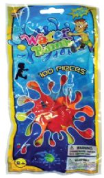 36 Pieces Water Balloon 100 Ct With Water Nozzle - Water Balloons