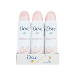 6 Wholesale Dove Deodorant Spray 150 Ml/5.