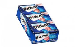 12 Wholesale Trident Gum 12/12's Perfect Peppermint