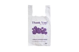 Wholesale Shopping Bag 22x12.5x6.5in Shopping Bag Flower 400 Ct 1/6 Large Heavy 20 Micron