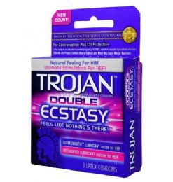 12 Bulk Trojan 3's Double Ecstasy