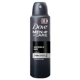 6 Wholesale Dove Spray 150 Ml Invisible Dry For Men 6x150ml
