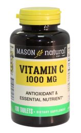12 Wholesale Mason Vitamin C 1000 Mg 100 Tablets