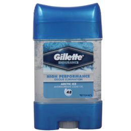 6 Pieces Gillette Artic Ice Clear Gel S - Deodorant