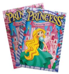 48 Wholesale Princess Color & Activity Book