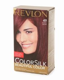 12 Pieces Color Silk Hair Color 1 Pk #49 Auburn Brown - Hair Products