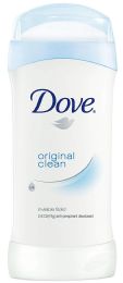 12 Pieces Dove 2.6 Oz Original Clean - Deodorant