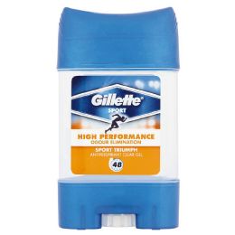 6 Pieces Gillette Clear Gel Stick 70 Ml Triump Sport (uk) - Deodorant