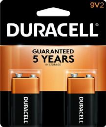 48 Wholesale Duracell Batteries 9V-2 Copper