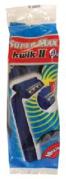 36 Wholesale Supermax Razors 10 Pk. BluE- Disposable