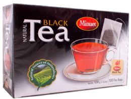 12 Wholesale Minuet Black Tea  100 ct