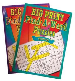 48 Wholesale Big Print 80pg Find A Word Puzzles