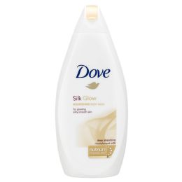 12 Wholesale Dove Bodywash 500 Ml Silk Glow