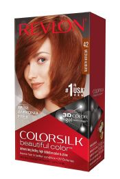 12 Wholesale Color Silk Hair Color 1pk #42