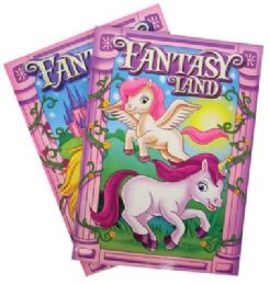48 Wholesale Fantasy Land 80og Coloring And Activity Book
