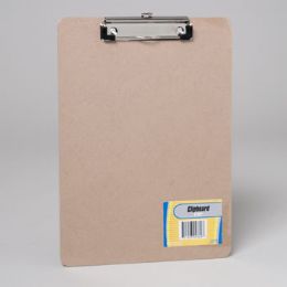 24 Pieces Clipboard 9x12 Clipboard W/flat CliP-Shrink W/stat Label - Clipboards and Binders