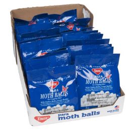 24 Wholesale Moth Balls 4oz Enoz Brand