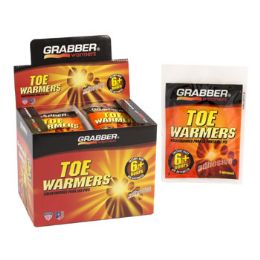 320 Bulk Warmers Toe 2pk Grabber Adhsv 8 - 40pc Display Box 6 Hours