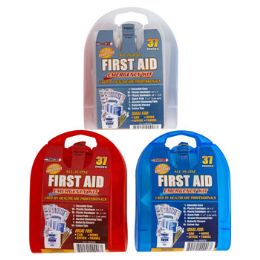33 Wholesale First Aid Kit 37 Pcs In Plastic Case