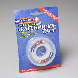 24 Wholesale Tape Waterproof MultI-Purpose 1/2 Inch X 10 Yds