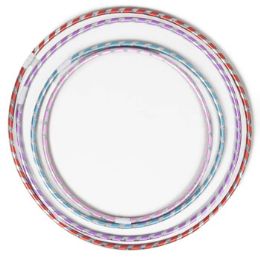 60 Wholesale Fun Hoops Laser Striped 4ast Szs