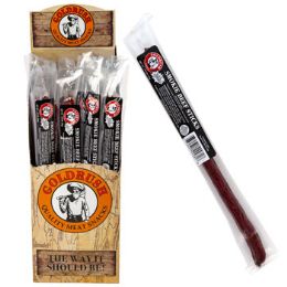 48 Wholesale Beef Sticks Black Pepper 1oz2 - 24pc Display Box Sell In Usa Only
