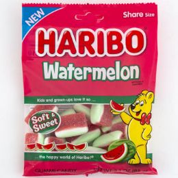 12 Pieces Gummi Candy Haribo Watermelon - Food & Beverage