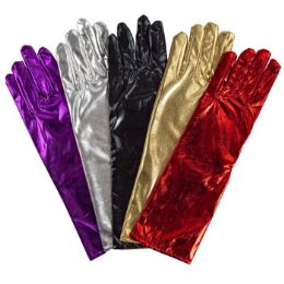 48 Wholesale Gloves Costume Dress Up 13in