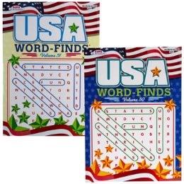 24 Wholesale Word Find Usa In Pdq $4.95 Made In Usa