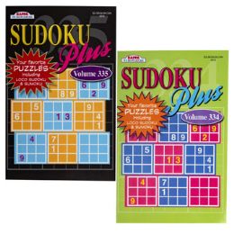 144 Wholesale Puzzle Book Sudoku 2 Asst Infloor Display Ppd