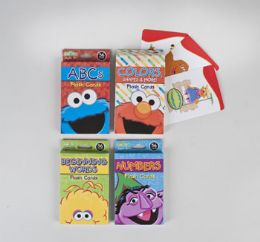 22 Wholesale Sesame Street Flashcards4 Assorted In 2 Pdqs