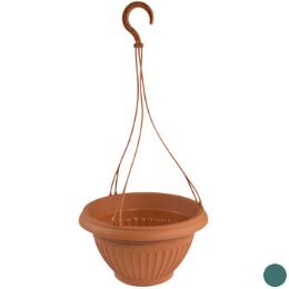 72 Wholesale Planter Hanging Round 10.3d X 6.0h 4 Colors No Punched Holes
