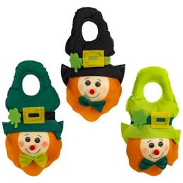 24 Pieces Leprechaun Door Knob Hanger 3ast St Pat ht - St. Patricks