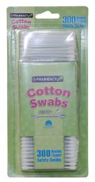 36 Pieces Pharmacy Best Cotton Swabs 300 - Cotton Balls & Swabs