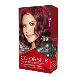 12 Wholesale Color Silk Hair Color 1 Pk #48 Burgundy