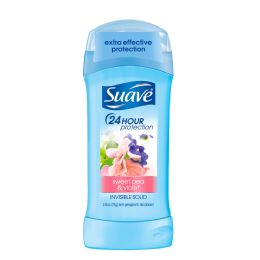 6 Pieces Suave Deo Stick 2.6 Oz Sweet P - Deodorant