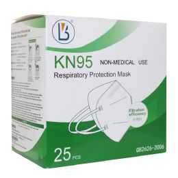 40 Wholesale Kn95 Disposable Face Mask 25ct
