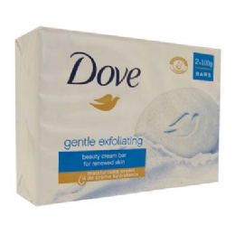 24 Wholesale Dove Bar Soap 3.5 Oz Each 2pk Gentle Exfoliating