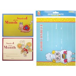 72 Pieces Check Plus Certificate Sheets 15 Sheet 8.5 X 11 In Student Of The Month Certificate - Poster & Foam Boards
