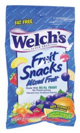 48 Pieces Welch Fruit Snacks 2.25 Oz Mixed Fruit - Food & Beverage