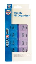 36 Wholesale Pride Pill Organizer 7 X 3.5 In Weekly Am/pm