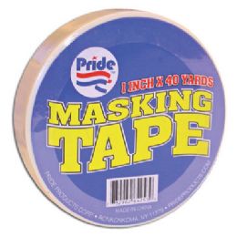 48 Wholesale Simply Masking Tape 1in 40yd 6