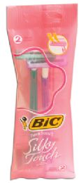 36 Wholesale Bic Razor 2 Pack Silky Touch