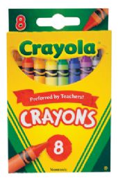 48 Wholesale Crayola Crayons 8 Count
