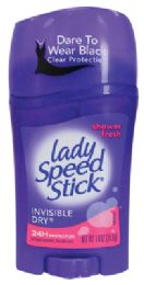 6 Pieces Lady Speed Stick Deodorant 1.4 Oz Shower Fresh - Deodorant